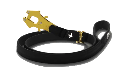 The Anubys Tactical Leash in black